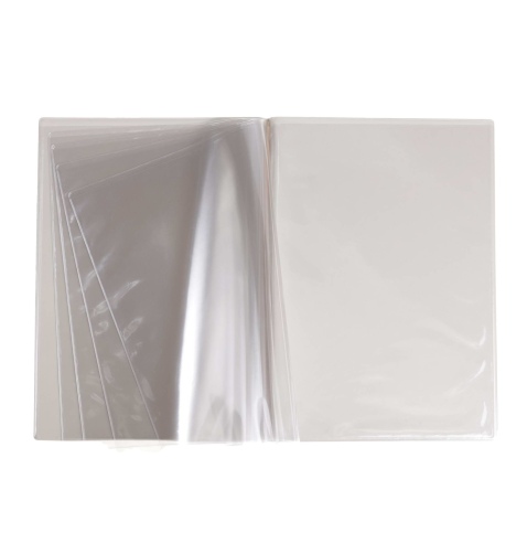 OUTLET - Porta menu in PVC termosaldato - formato A4 - colore tortora