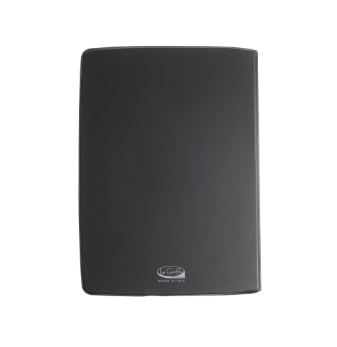 OUTLET - Porta menu in PVC termosaldato - formato A4 - colore ardesia - 6+2 buste