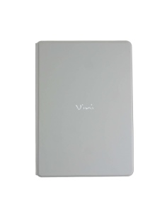 OUTLET - Porta menu in PVC termosaldato - formato A4 - colore grigio - scritta vini