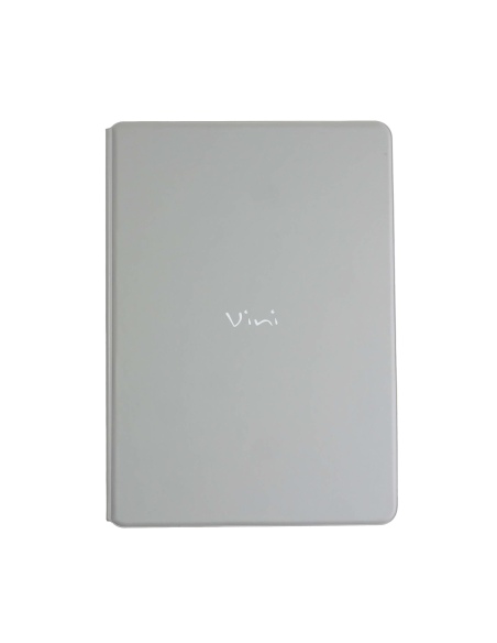 OUTLET - Porta menu in PVC termosaldato - formato A4 - colore grigio - scritta vini