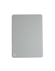 OUTLET - Porta menu in PVC termosaldato - formato A4 - colore grigio - scritta vini 2