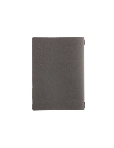 OUTLET - Porta menu 23,2x31,8 cm (A4) etichetta PATCH "menu" 2 buste JUTA GRIGIO 1