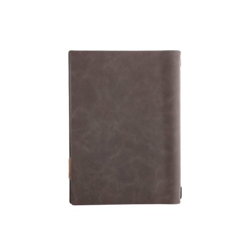 OUTLET - Porta menu 23,2x31,8 cm (A4) etichetta PATCH "menu" 2 buste JUTA GRIGIO 2
