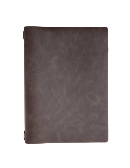 OUTLET - Porta menu 23,2x31,8 cm (A4) etichetta PATCH "menu" 2 buste JUTA GRIGIO 3
