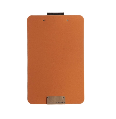 OUTLET - Porta menu in gomma - formato A4 - colore arancio