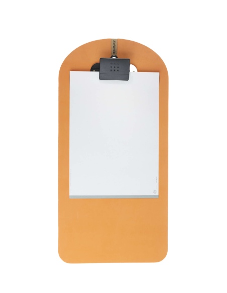 OUTLET - Lavagna in gomma - formato A4 - colore arancio