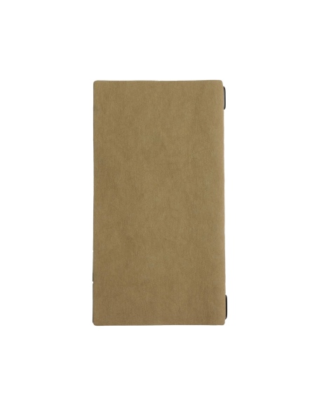OUTLET - Porta menu in fibra di cellulosa - formato 17,4x31,8 cm (4RE) - colore naturale - 2 buste