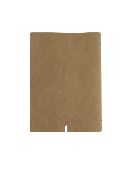 OUTLET - Porta menu in fibra di cellulosa - formato 23,2x31,8 cm (A4) - colore naturale - 2 buste