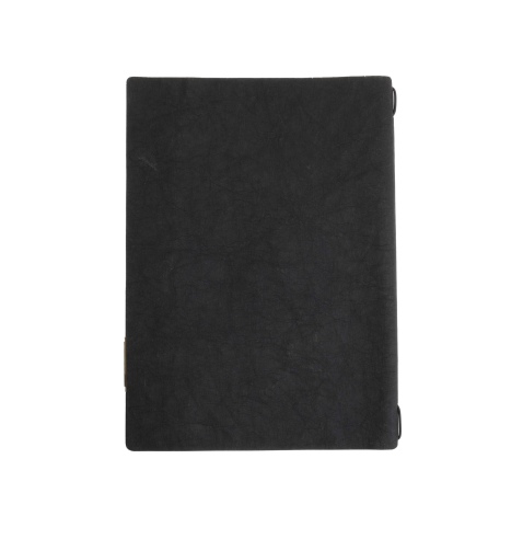 OUTLET - Porta menu in fibra di cellulosa - formato 23,2x31,8 cm (A4) - colore nero - 2 buste