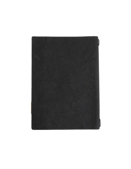 OUTLET - Porta menu in fibra di cellulosa - formato 23,2x31,8 cm (A4) - colore nero - 2 buste