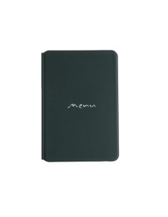 OUTLET - Porta menu in PVC termosaldato - formato GOLFO - colore verde