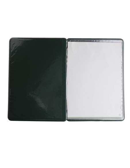 OUTLET - Porta menu in PVC termosaldato - formato GOLFO - colore verde
