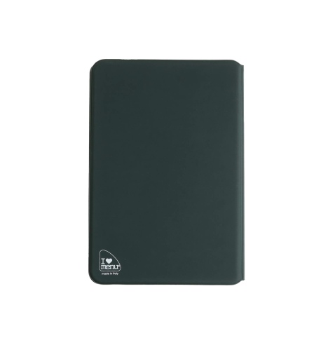 OUTLET - Porta menu in PVC termosaldato - formato GOLFO - colore verde - scritta vini