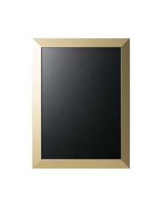 OUTLET - lavagna D4 STYLE MONET 45X60 cm da parete cornice colore ORO