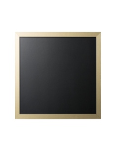 OUTLET - lavagna D4 STYLE KLIMT 40X40 cm da parete cornice colore ORO