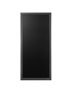 OUTLET - lavagna D4 STYLE LEONARDO 45X100 cm da parete cornice colore NERO