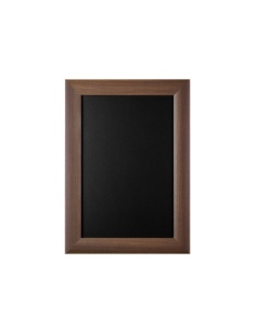 OUTLET - lavagna D4 STYLE LEONARDO 25X35 cm da parete cornice colore NOCE