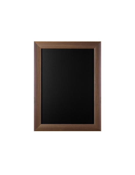 OUTLET - lavagna D4 STYLE LEONARDO 30X40 cm da parete cornice colore NOCE