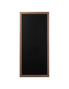 OUTLET - lavagna D4 STYLE LEONARDO 45X100 cm da parete cornice colore NOCE