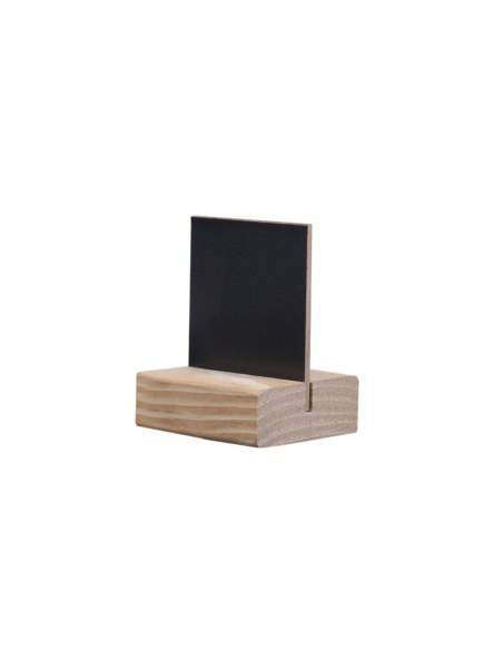 Lavagna D4 STYLE MODIGLIANI 5,5x6,5 cm da tavolo base colore PINO