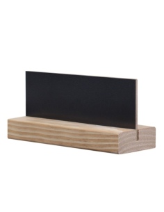 BLACKBOARD DISPLAY STAND D4 STYLE MODIGLIANI 8x15 cm for the table wit