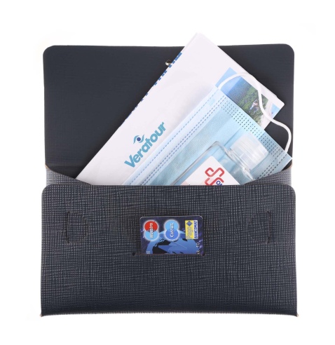CLUTCH L astuccio CHEF BLU