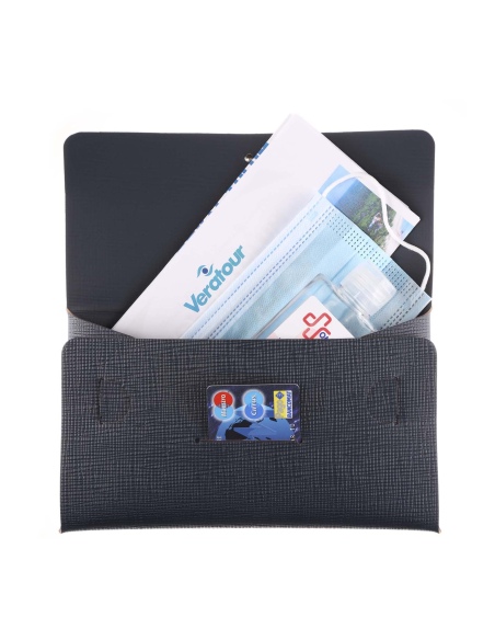 CLUTCH L astuccio CHEF BLU