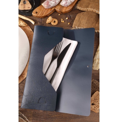 CLUTCH XL astuccio CHEF BLU