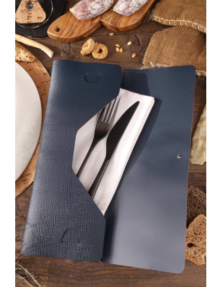 CLUTCH XL astuccio CHEF BLU