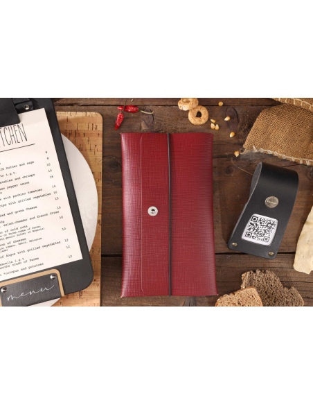CLUTCH L astuccio CHEF BORDEAUX