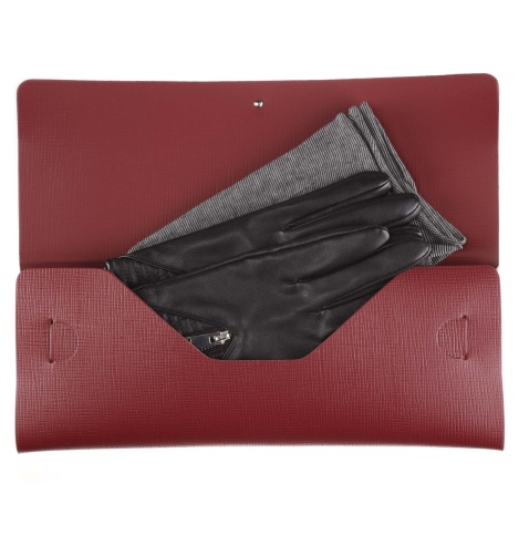 CLUTCH XL astuccio CHEF BORDEAUX