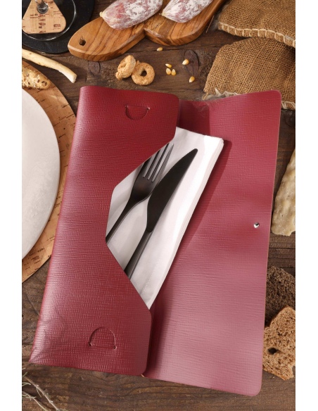 CLUTCH XL astuccio CHEF BORDEAUX