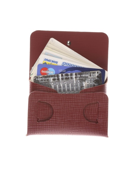 CLUTCH XS astuccio CHEF BORDEAUX