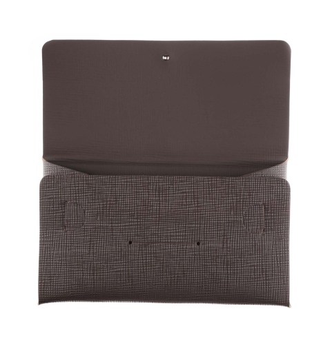 CLUTCH L astuccio CHEF MARRONE