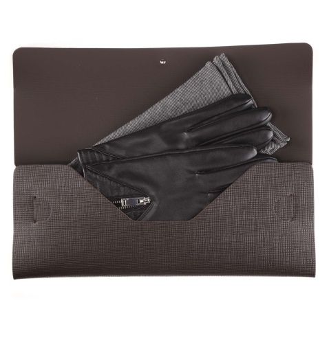 CLUTCH XL astuccio CHEF MARRONE