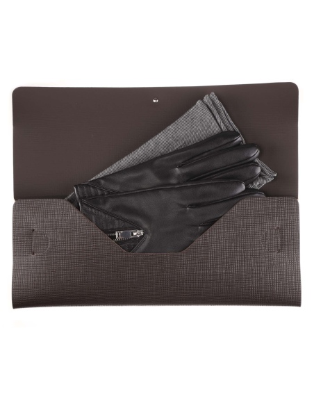 CLUTCH XL astuccio CHEF MARRONE