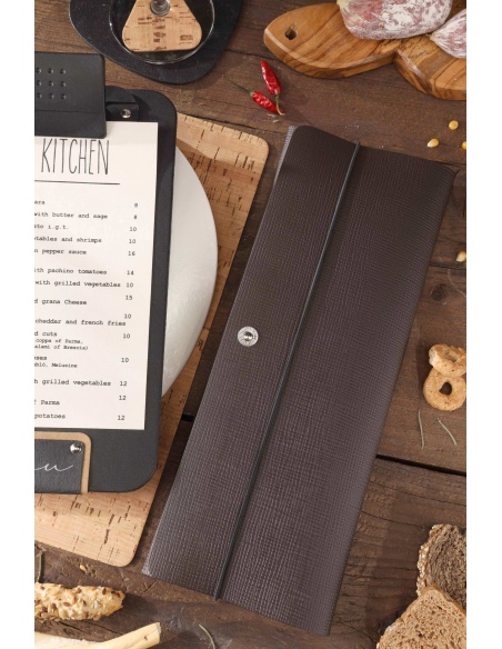 CLUTCH XL astuccio CHEF MARRONE