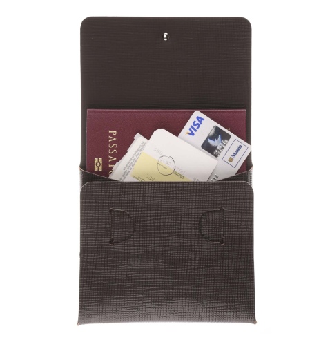 CLUTCH M astuccio CHEF MARRONE