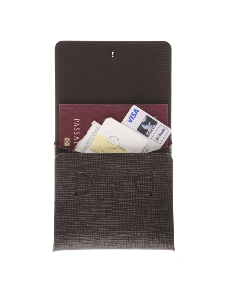 CLUTCH M astuccio CHEF MARRONE