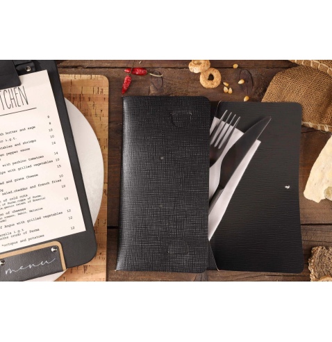 CLUTCH L astuccio CHEF NERO