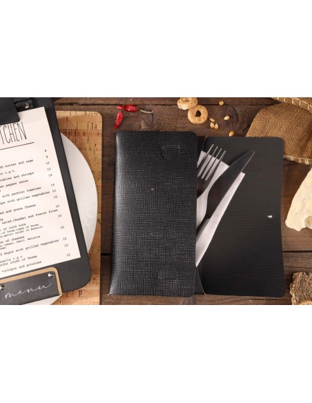 CLUTCH L astuccio CHEF NERO