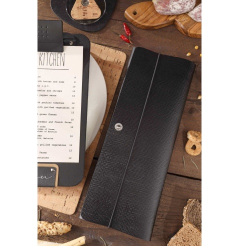 CLUTCH XL astuccio CHEF NERO