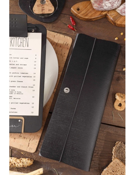CLUTCH XL astuccio CHEF NERO