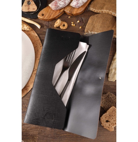 CLUTCH XL astuccio CHEF NERO