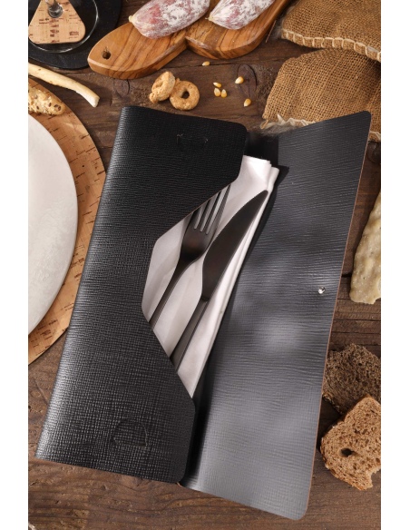 CLUTCH XL astuccio CHEF NERO