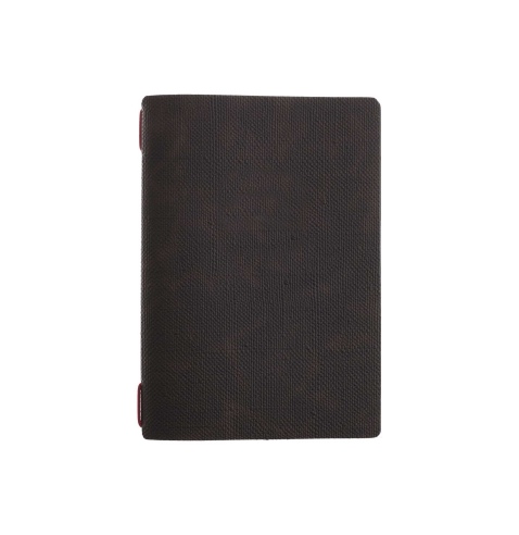 menu holder A5 (16,5x23,1 cm) without label only elastic JUTE BROWN