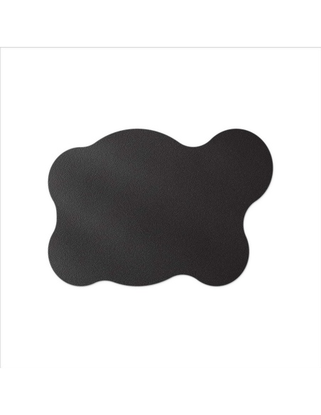 TOVAGLIETTE TAPPETINI D'ARREDO 50x35 cm BLOB pezzo singolo BULL NERO sp. 3,0