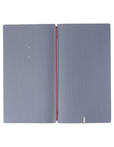 Porta Menu A4 SLIM (17,4x31,8 cm) etichetta METAL "menu" solo elastico rosso JUTA AVIO