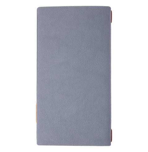 Porta Menu A4 SLIM (17,4x31,8 cm) etichetta PATCH "menu" solo elastico rosso JUTA AVIO