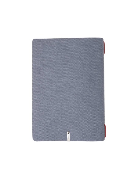 Porta Menu A5 (16,5x23,1 cm) etichetta METAL "menu" solo elastico rosso JUTA AVIO